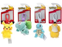 POKEMON PLUSH CLIP ON W9 ASS - assorted von Pokémon