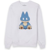 Pokémon Munchlax Unisex Sweatshirt - Weiß - S von Pokemon