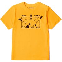 Pokémon Pikachu Unisex T-Shirt - Senfgelb - L von Pokemon