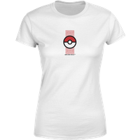 Pokémon Pokeball Women's T-Shirt - White - S von Pokemon
