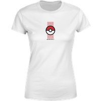 Pokémon Pokeball Women's T-Shirt - White - XXL von Pokemon