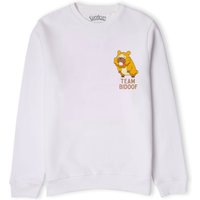 Pokémon Team Bidoof Unisex Sweatshirt - White - M von Pokemon