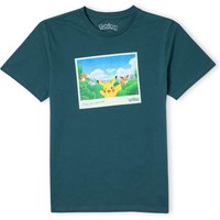 Pokémon Wish You Were Here Unisex T-Shirt - Green - XL Pokémon Wish You Were Here Unisex T-Shirt - Green - XL von Original Hero