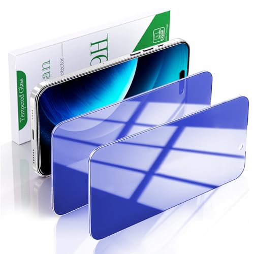 Pokolan 2 Stück Blau Sichtschutz für iPhone 16 Pro Max Schutzfolie, Blau Anti Spy Glas Folie, Blendschutz, Blasenfreie, Anti Kratzen, Anti Fingerabdruck, Ultra Klar Displayschutzfolie Pokolan 2 Stück Blau Sichtschutz für iPhone 16 Pro Max Schutzfolie, Blau Anti Spy Glas Folie, Blendschutz, Blasenfreie, Anti Kratzen, Anti Fingerabdruck, Ultra Klar Displayschutzfolie von Pokolan