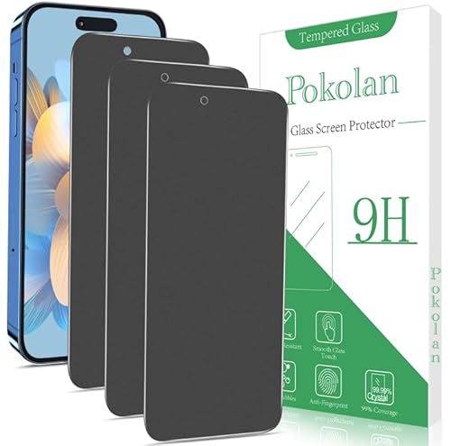 Pokolan 3 Stück Matte Sichtschutz für iPhone 14 Pro Schutzfolie, Matt Anti-Spy Glas Folie, Blendschutz, Blasenfreie, Anti-Kratzen, Anti-Fingerabdruck, Ultra-Klar Displayschutzfolie Pokolan 3 Stück Matte Sichtschutz für iPhone 14 Pro Schutzfolie, Matt Anti-Spy Glas Folie, Blendschutz, Blasenfreie, Anti-Kratzen, Anti-Fingerabdruck, Ultra-Klar Displayschutzfolie von Pokolan
