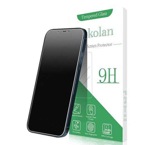 Pokolan 3 Stück Matte Schutzfolie für iPhone 12, iPhone 12 Pro Schutzglas, Matt Glas Folie, Blendschutz, Blasenfreie, Anti-Kratzen, Anti-Fingerabdruck, Ultra-Klar Displayschutzfolie Pokolan 3 Stück Matte Schutzfolie für iPhone 12, iPhone 12 Pro Schutzglas, Matt Glas Folie, Blendschutz, Blasenfreie, Anti-Kratzen, Anti-Fingerabdruck, Ultra-Klar Displayschutzfolie von Pokolan