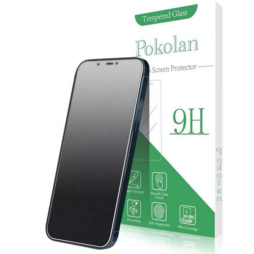 Pokolan 3 Stück Matte Schutzfolie für iPhone 12 Pro Max Schutzglas, Matt Glas Folie, Blendschutz, Blasenfreie, Anti-Kratzen, Anti-Fingerabdruck, Ultra-Klar Displayschutzfolie Pokolan 3 Stück Matte Schutzfolie für iPhone 12 Pro Max Schutzglas, Matt Glas Folie, Blendschutz, Blasenfreie, Anti-Kratzen, Anti-Fingerabdruck, Ultra-Klar Displayschutzfolie von Pokolan