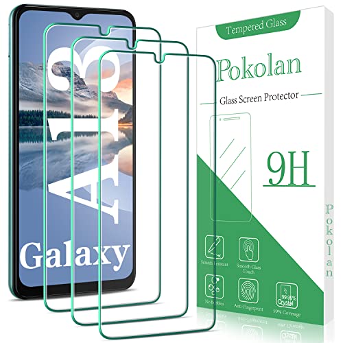 Pokolan 3 Stück Schutzfolie für Samsung Galaxy A13 5G, Frei von Kratzern, 9H Härte, HD Displayschutzfolie, 0.33mm Ultra klar, Blasenfrei, Ultrabeständig von Pokolan