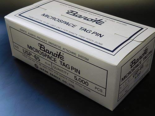 Pokornys 5000 Heftfäden 65mm für Etikettierpistole Standard ORIGINAL BANOK MICROSPACE - Anheftgerät - Etikettiergerät - Anschießpistole - Tag Pins [FS-BAN-65] von Pokornys