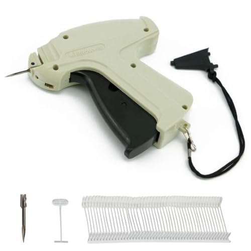 Pokornys – Etikettierpistole Arrow 9S Standard im Set mit 1 Ersatznadel + 1.000 Heftfäden Standard 40mm – Heftpistole zur Befestigung von Preisschildern an Textilgewebe wie Kleidung, Lederwaren UVM. von Pokornys