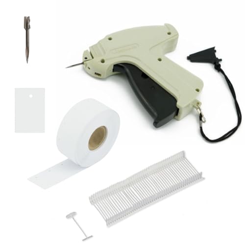 Pokornys - Etikettierpistole Arrow 9S Standard - im Set mit 1 Ersatznadeln & 1.000 Heftfäden Standard 25mm & 1.000 Kartonetiketten 30x45mm I Etikettiergerät zur Befestigung von Etiketten an Textilien Pokornys - Etikettierpistole Arrow 9S Standard - im Set mit 1 Ersatznadeln & 1.000 Heftfäden Standard 25mm & 1.000 Kartonetiketten 30x45mm I Etikettiergerät zur Befestigung von Etiketten an Textilien von Pokornys