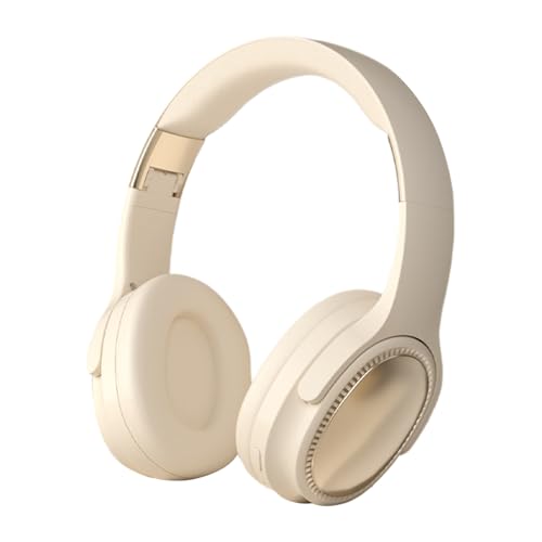 Pokronc Kopfhörer, Faltbar Über -Reise-Headset, Drahtlos Über Ohrhörer, Bequeme Hautfreundliche Kissen, Schnelles Lade-Headset, Khaki, Für Frauen Männer Pokronc Kopfhörer, Faltbar Über -Reise-Headset, Drahtlos Über Ohrhörer, Bequeme Hautfreundliche Kissen, Schnelles Lade-Headset, Khaki, Für Frauen Männer von Pokronc