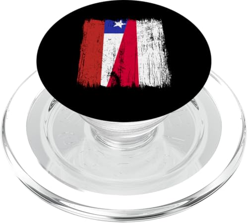 Chile Polen halbe Flagge chilenische polnische Vorfahren PopSockets PopGrip für MagSafe von Poland Flag Design Polish Roots And Culture Pride