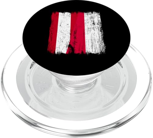 Österreich Polen Halbflagge Österreich Polen Vorfahren PopSockets PopGrip für MagSafe von Poland Flag Design Polish Roots And Culture Pride