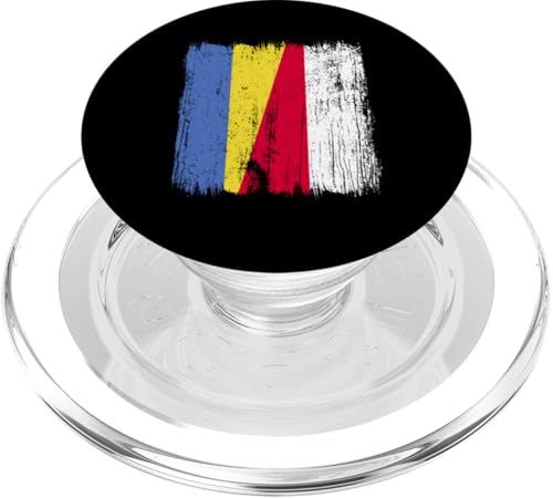 Ukraine Polen Halbflagge Ukrainisch Polnische Vorfahren PopSockets PopGrip für MagSafe von Poland Flag Design Polish Roots And Culture Pride