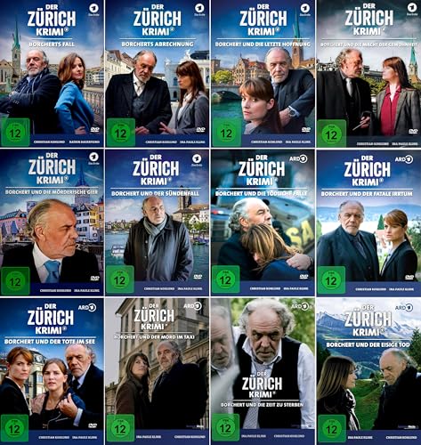 Der Zürich Krimi (Folge 1-9) + (Folge 11+12+13) Bundle [12-DVD] von Polar Film + Medien GmbH