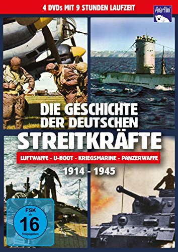 Die Geschichte der deutschen Streitkräfte 1914 - 1945 [4 DVDs] von Polar Film Medien GmbH