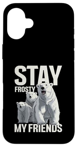 Eisbär Hülle für iPhone 16 Plus Eisbär Hülle für iPhone 16 Plus von Polar bear gifts for men and women