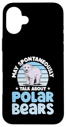 Eisbär Hülle für iPhone 16 Plus Eisbär Hülle für iPhone 16 Plus von Polar bear gifts for men and women