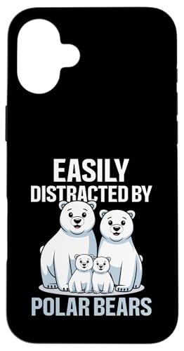 Eisbär Hülle für iPhone 16 Plus Eisbär Hülle für iPhone 16 Plus von Polar bear gifts for men and women