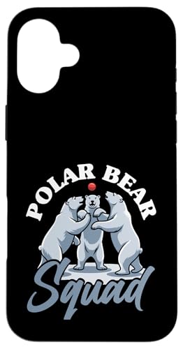 Eisbär Hülle für iPhone 16 Plus Eisbär Hülle für iPhone 16 Plus von Polar bear gifts for men and women