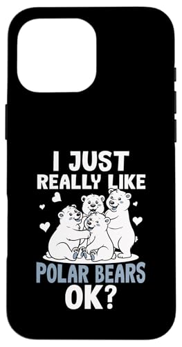 Eisbär Hülle für iPhone 16 Pro Max Eisbär Hülle für iPhone 16 Pro Max von Polar bear gifts for men and women