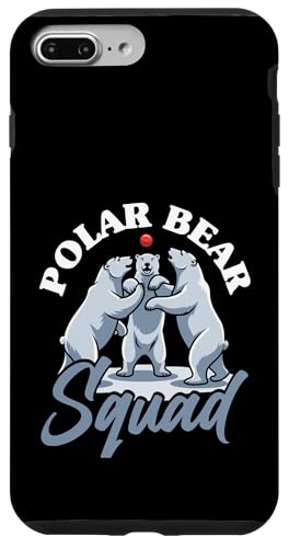 Eisbär Hülle für iPhone 7 Plus/8 Plus von Polar bear gifts for men and women