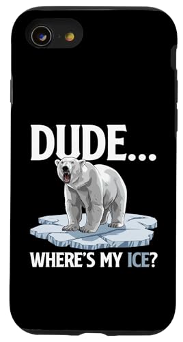 Eisbär Hülle für iPhone SE (2020) / 7 / 8 von Polar bear gifts for men and women