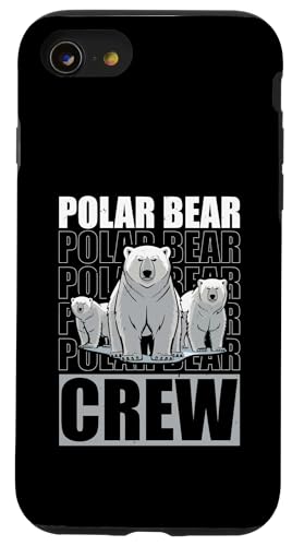 Eisbär Hülle für iPhone SE (2020) / 7 / 8 von Polar bear gifts for men and women