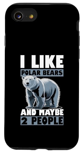 Eisbär Hülle für iPhone SE (2020) / 7 / 8 von Polar bear gifts for men and women