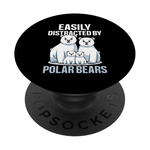 Eisbär PopSockets Klebender PopGrip Eisbär PopSockets Klebender PopGrip von Polar bear gifts for men and women