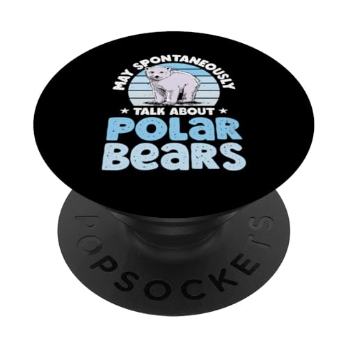 Eisbär PopSockets Klebender PopGrip Eisbär PopSockets Klebender PopGrip von Polar bear gifts for men and women