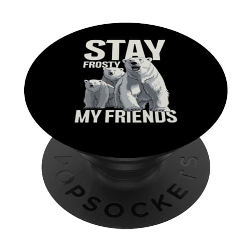Eisbär PopSockets Klebender PopGrip Eisbär PopSockets Klebender PopGrip von Polar bear gifts for men and women