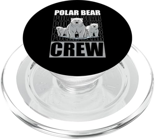 Eisbär PopSockets PopGrip für MagSafe Eisbär PopSockets PopGrip für MagSafe von Polar bear gifts for men and women