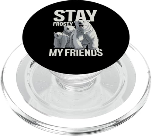 Eisbär PopSockets PopGrip für MagSafe Eisbär PopSockets PopGrip für MagSafe von Polar bear gifts for men and women
