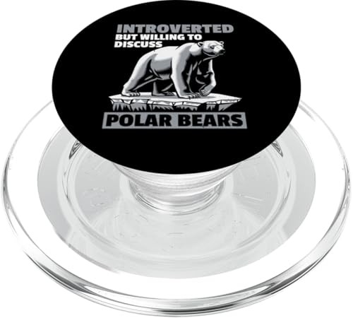 Eisbär PopSockets PopGrip für MagSafe Eisbär PopSockets PopGrip für MagSafe von Polar bear gifts for men and women