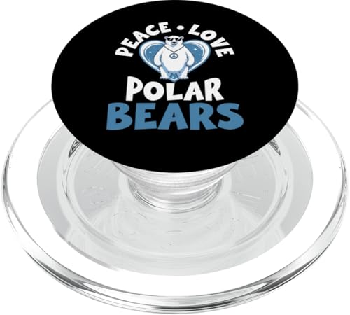 Eisbär PopSockets PopGrip für MagSafe Eisbär PopSockets PopGrip für MagSafe von Polar bear gifts for men and women
