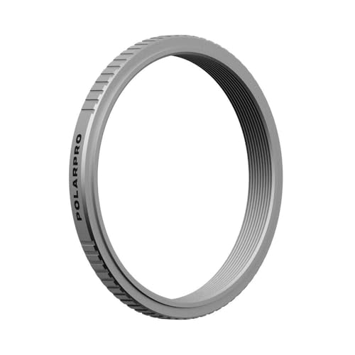 PolarPro - Fuji X100 Serie Filteradapter - Silber - Kompatibel mit Fuji X100VI, X100V, X100, X100S, X70-49mm von PolarPro
