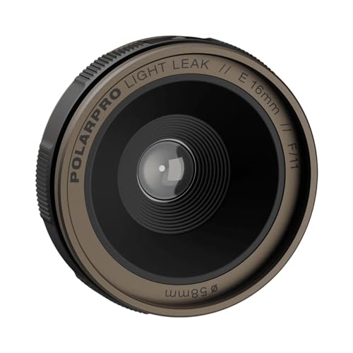 PolarPro - LightLeak Lens - The ONE - 28mm - f11 - Kameraobjektiv - Einstellbarer Lichteinfall - Zeitloser Effekt - Sony E-Mount PolarPro - LightLeak Lens - The ONE - 28mm - f11 - Kameraobjektiv - Einstellbarer Lichteinfall - Zeitloser Effekt - Sony E-Mount von PolarPro