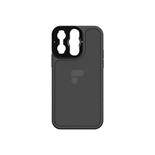PolarPro - LiteChaser - iPhone 13 - PRO Case - Schwarz - MagSafe kompatibel - Filter-/Objektivhalterung aus Aluminium - geschützt und formstabil - Stromlinienförmig von PolarPro
