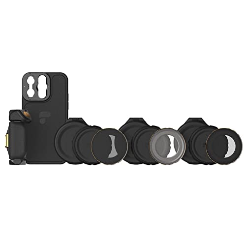 PolarPro - LiteChaser - iPhone 13 - PRO - Kit für Regisseure - Tasche - Filter - Griff - Bluetooth Auslöser - MagSafe kompatibel - Handy Fotografie/Videografie von PolarPro