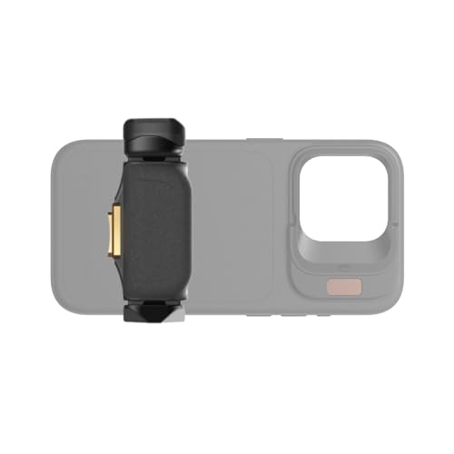 PolarPro - LiteChaser - iPhone 14 & 15 Pro MAX - Grip - Schienensystem - Zweistufige Verriegelung - Untere Halterung ¼"-20 - Für Ersteller von mobilen Inhalten von PolarPro