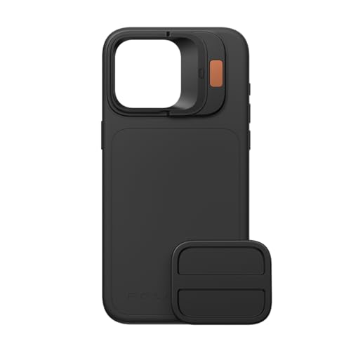 PolarPro - LiteChaser iPhone 15 Pro Max Tasche inkl. Defender - Schwarz - Neu Stärkeres MagSafe - Handy Fotografie/Videografie - Stromlinienförmig von PolarPro
