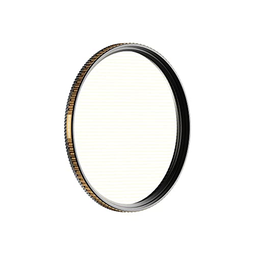 PolarPro - QuartzLine FX - GoldMorphic - Filter -82mm - Streiflichtfilter - anamorphotischer Streiflichteffekt - Messingrahmen - Anti-Kratz/Anti-Öl/hydrophobe Beschichtung von PolarPro