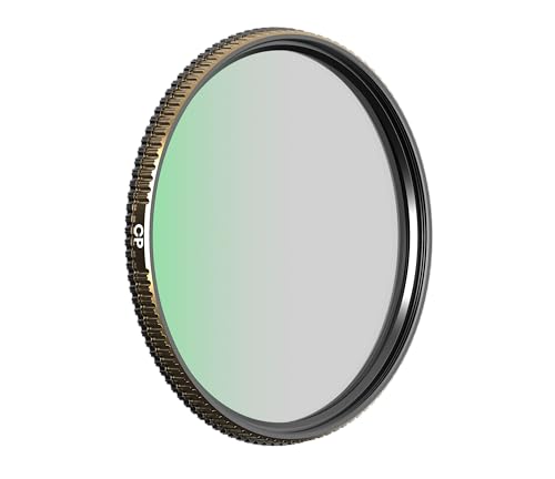 PolarPro - Quartzline CPol - 82 mm - Perfekte Farbneutralität - Messingrahmen - Kratzfeste / ölabweisende / hydrophobe Beschichtung - Cinema Series - Polarisationsfilter von PolarPro