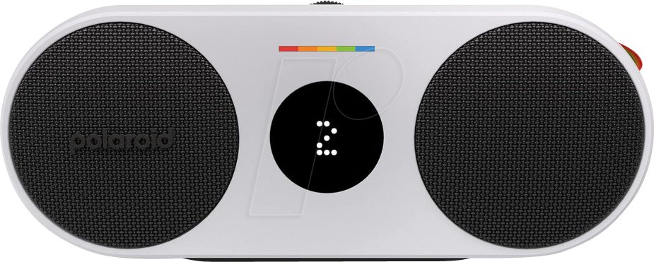 POLAROID 009084 - Bluetooth Lautsprecher, P2 Music Player, schwarz & weiß von Polaroid