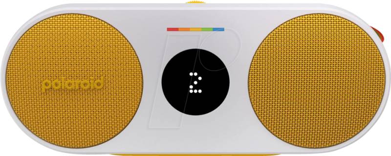 POLAROID 009085 - Bluetooth Lautsprecher, P2 Music Player, gelb & weiß von Polaroid