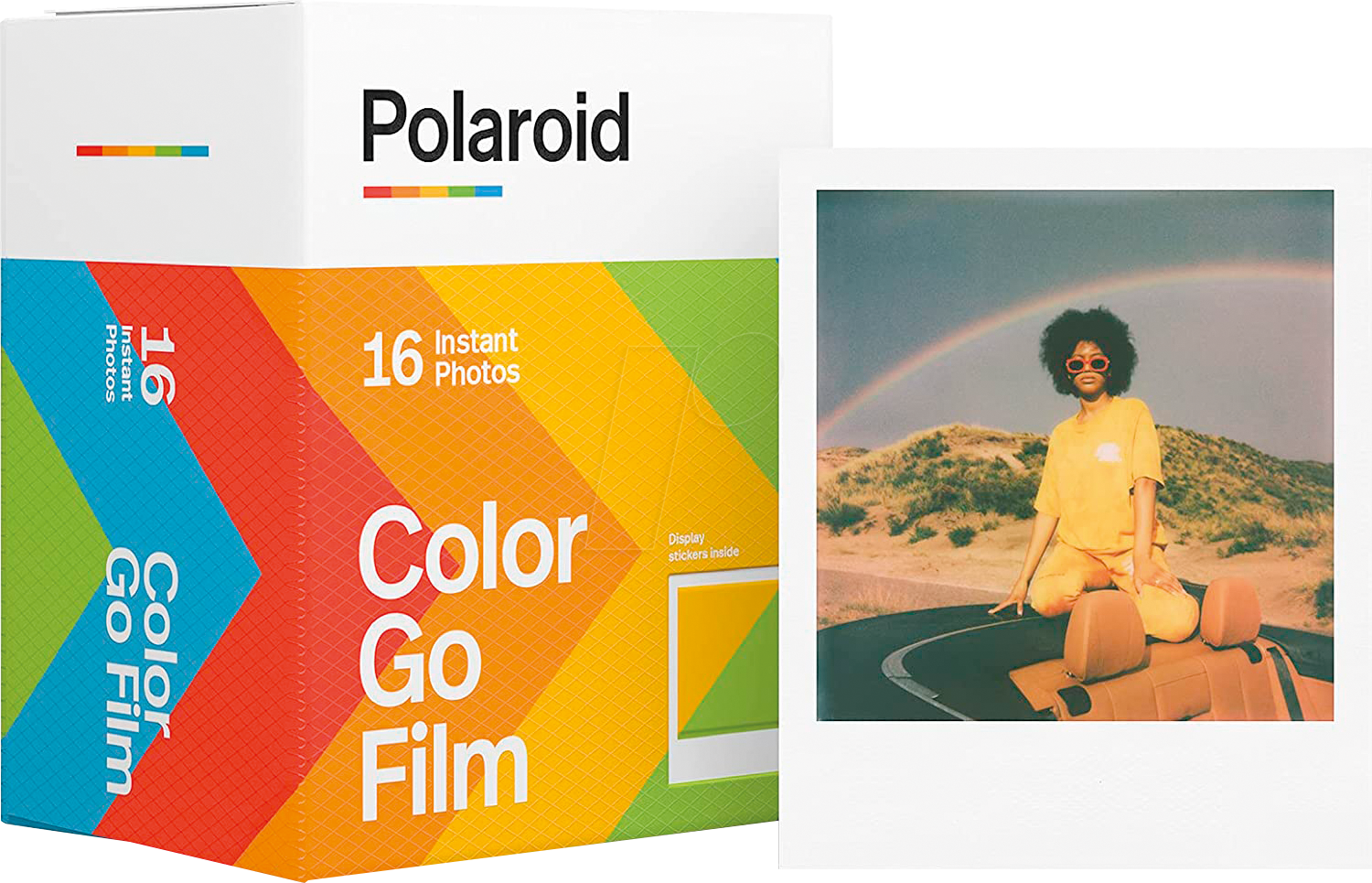 POLAROID 6017 - Film für Polaroid Go, weißer Rahmen von Polaroid