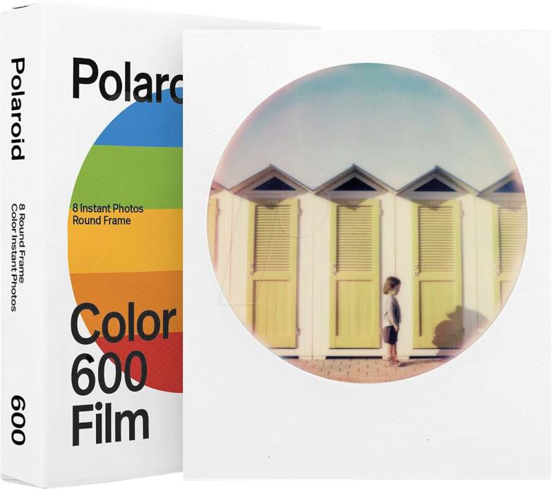 POLAROID 6021 - 600 Color Film Round Frame 8x von Polaroid