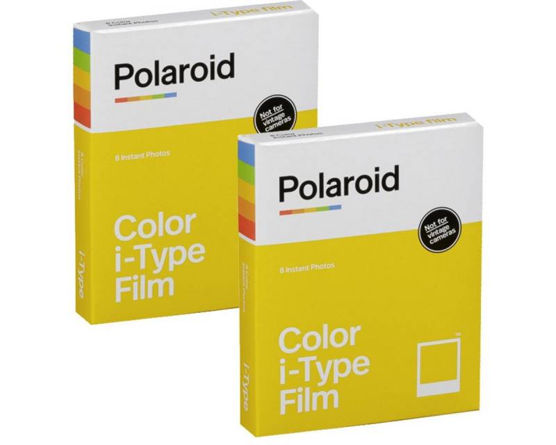 Polaroid 2x Polaroid Color i-Type für Sofortbildkamera von Polaroid